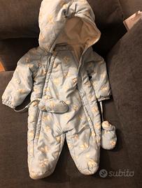 Tuta bambino con piedini e manopole