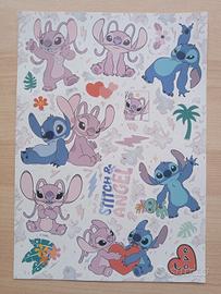 Adesivi Stitch & Angel Disney