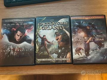 3 DVD  film d’avventura