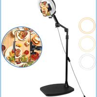 Ring light con supporto