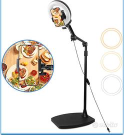 Ring light con supporto