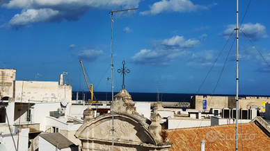 Centro storico monopoli terrazza vista mare