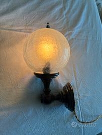 Coppia di plafoniere a muro