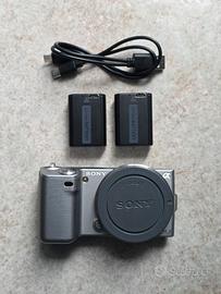 Sony NEX 5 + 2 batterie