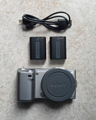 Sony NEX 5 + 2 batterie