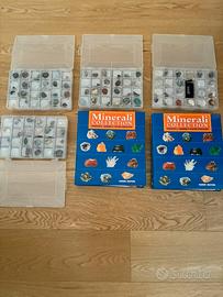 Minerali collezione  pietre fabbri editori gemme