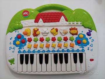 Tastiera pianola bambino giocattolo ABC Simba