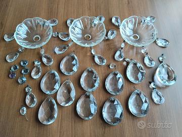 gocce in vetro vintage 