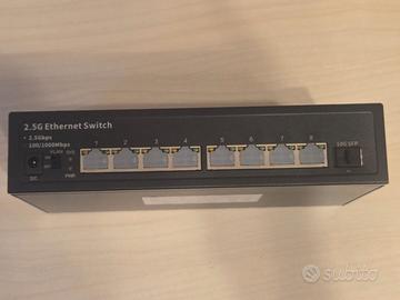 Switch 2.5G PoE+ 8 Porte + SFP