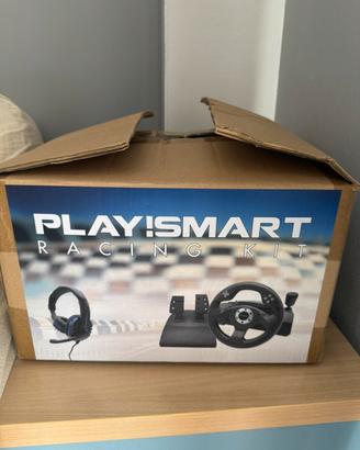 Volante con cambio e pedaliera ps4-PC