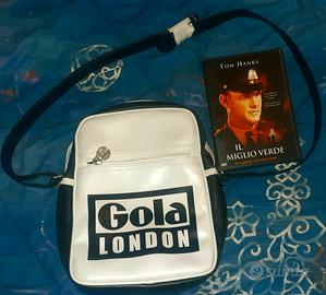 Borsello Gola London da uomo Nuovo in ecopelle