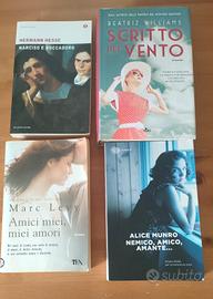 Libri narrativa nr.4 pezzi