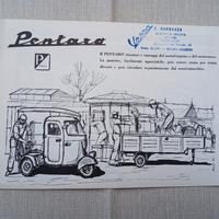 Brochure Ape Pentarò Piaggio