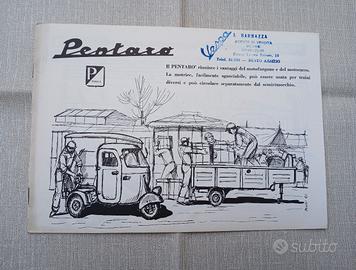 Brochure Ape Pentarò Piaggio