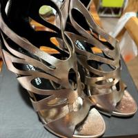 Sandalo color bronzo da cerimonia