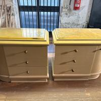 Coppia di comodini da camera da letto