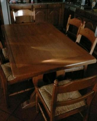 Tavolo da cucina con 6 sedie
