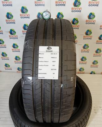 265 40 21 pirelli estive 90%