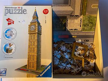 Big Ben - Puzzle 3D in Legno