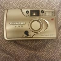 Fotocamera Vintage Olympus Trip AF 51 Funzionante.