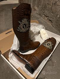 Boots Mid Flat Polo Team - Stivali Billionaire