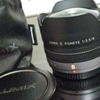 LUMIX 8 MM F3. 8 FISHEYE 