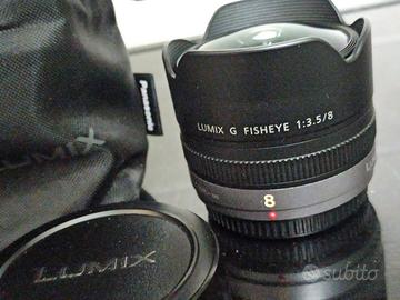 LUMIX 8 MM F3. 8 FISHEYE 