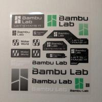 adesivi  ufficiali Bambulab