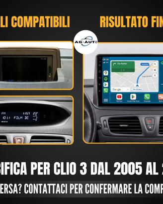 Renault Megane 3 KIT COMPLETO Autoradio android