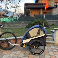 Rimorchio bici per bambino Burley dlite