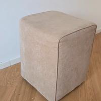 pouf divano beige