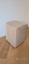 pouf divano beige