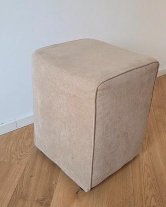 pouf divano beige