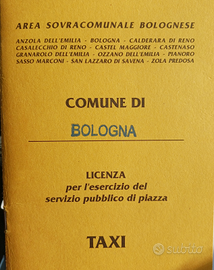 Licenza Taxi