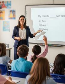 Madrelingua offre lezioni di INGLESE