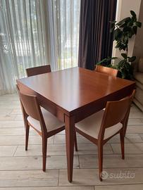 tavolo allungabile (200cm) + 4 sedie