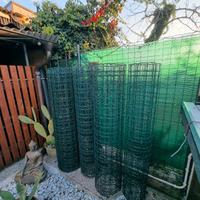 Rete plastificata per recinzione 