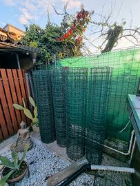 Rete plastificata per recinzione 