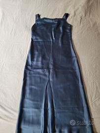 vestito donna lungo estivo blu diana gallesi