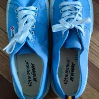 Scarpe donna Superga K-way lilla