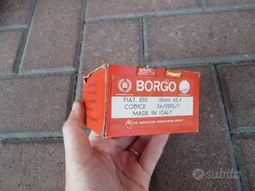 Serie fasce elastiche pistoni motore Fiat 850