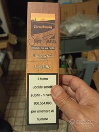 Scatola vuota sigaro Tornabuoni Super Tuscan