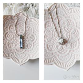 Set 2 Collane in argento 925