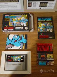 The Smurfs travel the world Snes Pal