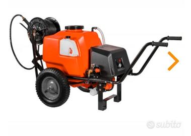 Pompa irroratrice cariola batteria