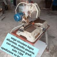 sega alluminio legno molatrice