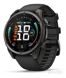 Garmin Fenix 9 - 47mm Nero - Scontrino Garanzia