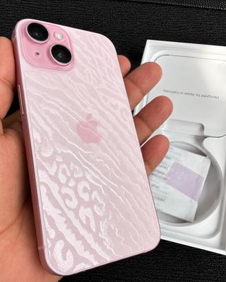 IPhone 15 Rosa 128GB – Perfetto + 5 Cover