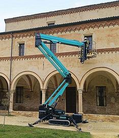 Piattaforma aerea nuova ragno cingolato Imer 20