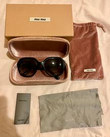 Occhiali da sole Miu Miu neri donna